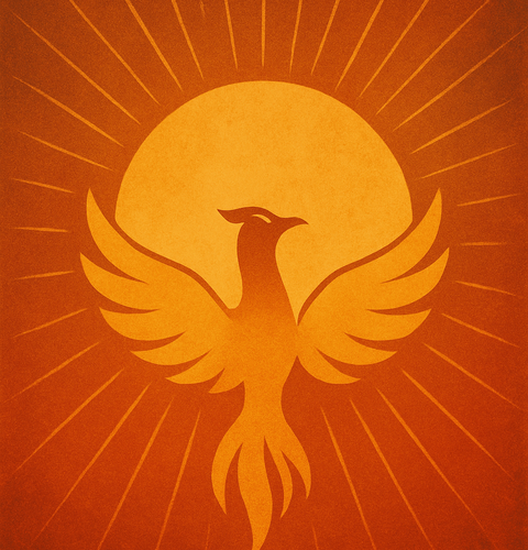 Phoenix Rising From Ashes